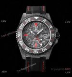 Rolex DiW Forged Carbon GMT-Master II Custom Wrist JH Factory Cal.3186 Red Version